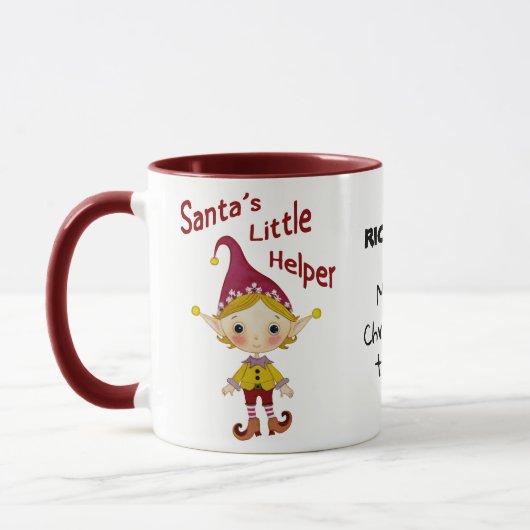 Die kleine Tasse des Weihnachtsmanns (Links)