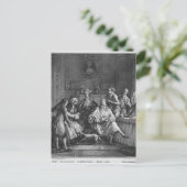 Die kleine Toilette Postkarte (Stehend Vorderseite)
