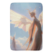 „Die kleine Zahnfee – Hüterin der Milchzähne“ Badematte (Vorderseite Vertikal)