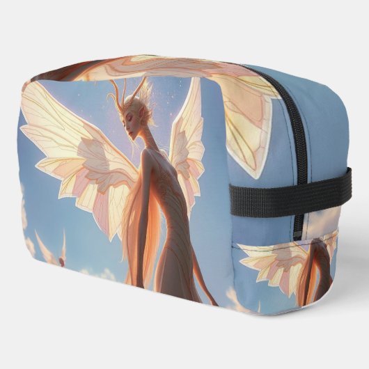 „Die kleine Zahnfee – Hüterin der Milchzähne“ Waschbeutel (Linke Seite)