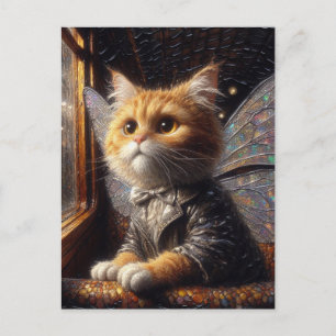 Die kleine zauberhafte Katzenzucht Postkarte