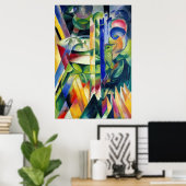 Die kleinen Bergziegen, Franz Marc Poster (Heimbüro)