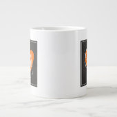 Die kleinen Dinge genießen Jumbo-Tasse (Vorderseite)