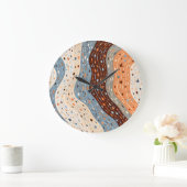 Die kleinen Dinge immer Große Wanduhr (Zuhause)