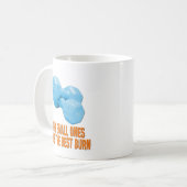 Die kleinen geben besten Brand Kaffeetasse (Vorderseite Links)