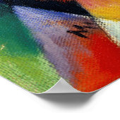 Die kleinen Gebirgsziegen, Franz Marc Poster (Ecke)