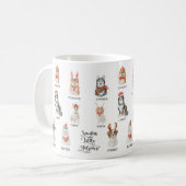 Die kleinen Helfer des Weihnachtsmanns, Hunde Rent Kaffeetasse (Vorderseite Links)