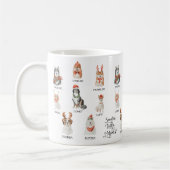 Die kleinen Helfer des Weihnachtsmanns, Hunde Rent Kaffeetasse (Links)