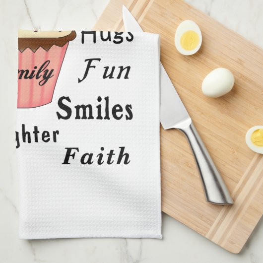 Die kleinen Kuchen der Großmutter für Großmütter Küchentuch (Viertel Falte)