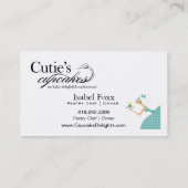 Die kleinen Kuchen der Süsse - Visitenkarte (Rückseite)