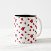Die kleinen Ladybugs Zweifarbige Tasse (VorderseiteRechts)