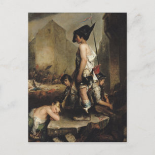 Die kleinen Patrioten, 1830 Postkarte