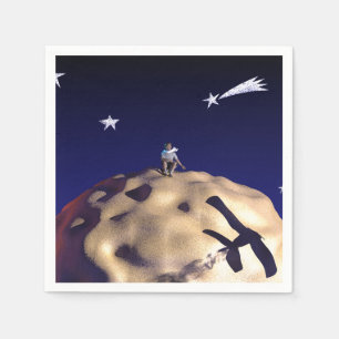 DIE KLEINEN PRINCE Digital Art Paper Servietten