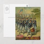 Die kleinen Soldaten Postkarte (Vorne/Hinten)