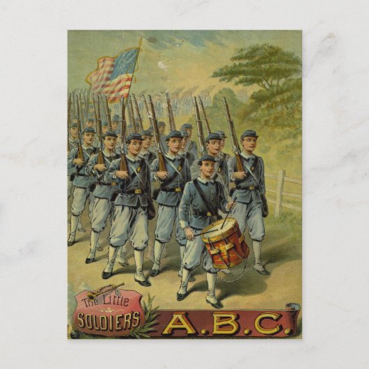 Die kleinen Soldaten Postkarte (Vorderseite)