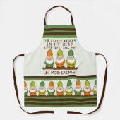 Die kleinen Stimmen werden mehr Gnomaden Schürze (Vorderseite)