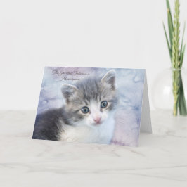 Die kleinste Feline-Note-Karte Ankündigung