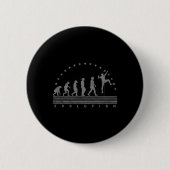 Die Kletter-Evolution Retro Bouldering Männer Klet Button (Vorderseite)