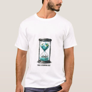 Die Klimauhr: Rette die Welt T-Shirt
