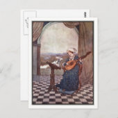 Die Klingellute von Edmund Dulac Postkarte (Vorne/Hinten)