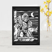 Die Klingenkarte Karte (Gelbe Blume)