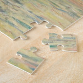 Die Klippe Etretat Sonnenuntergang von Claude Mone Puzzle (Seite)