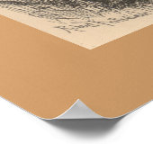 Die Klippe verschluckt Poster (Ecke)