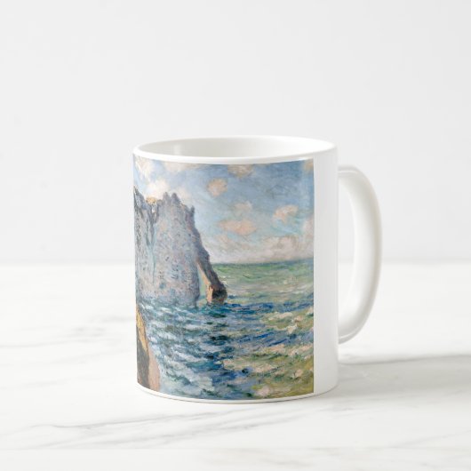Die Klippe vom Aval, Monet Kaffeetasse (VorderseiteRechts)