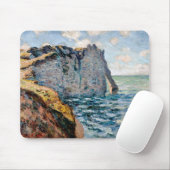Die Klippe vom Aval, Monet Mousepad (Mit Mouse)