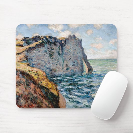 Die Klippe vom Aval, Monet Mousepad (Mit Mouse)