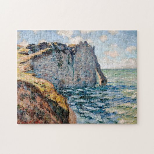 Die Klippe vom Aval, Monet Puzzle (Horizontal)
