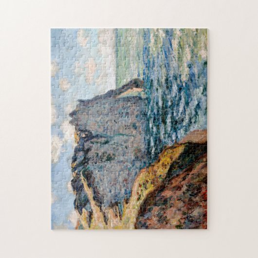 Die Klippe vom Aval, Monet Puzzle (Vertikal)