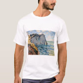 Die Klippe vom Aval, Monet T-Shirt (Vorderseite)