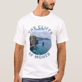 Die Klippe von Moher Co Clare Irland T-Shirt (Vorderseite)