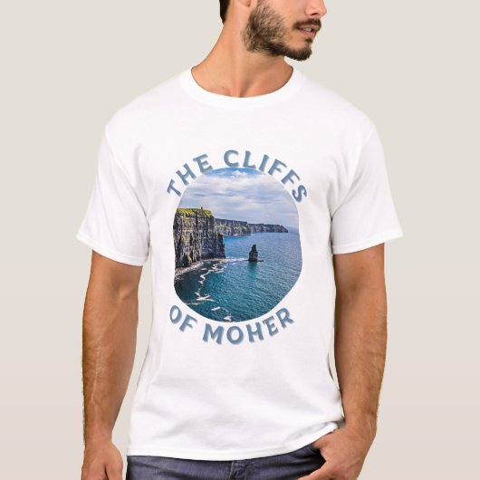 Die Klippe von Moher Co Clare Irland T-Shirt (Vorderseite)