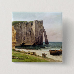 Die Klippen bei Etretat, 1869 Button