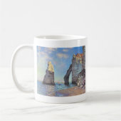 Die Klippen bei Etretat - Claude Monet Kaffeetasse (Links)