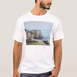 Die Klippen bei Etretat nach dem Sturm, 1870 T-Shirt