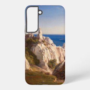 Die Klippen der Insel Mon von Louis Gurlitt Samsung Galaxy Hülle