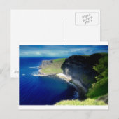 Die Klippen der Mutter Postkarte (Vorne/Hinten)