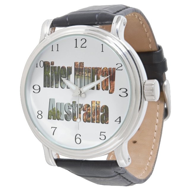 Die Klippen: Fluss Murray Australia Name, Armbanduhr (Schrägansicht)