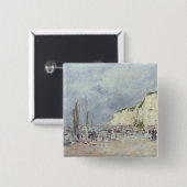 Die Klippen in Dieppe und im 'kleinen Paris Button (Vorne & Hinten)