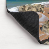 Die Klippen in Strand Rios DA Barra Mousepad (Ecke)