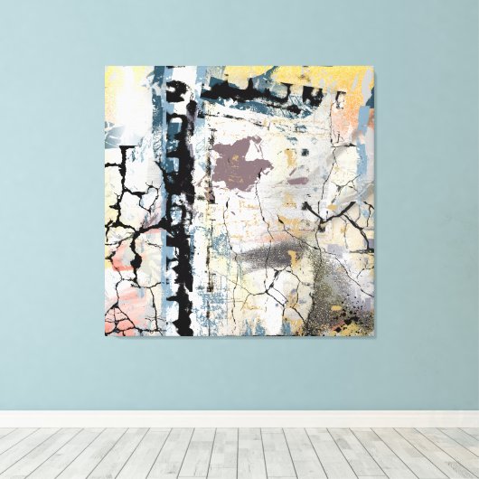 Die Klippen Leinwanddruck (Insitu (Holzboden))