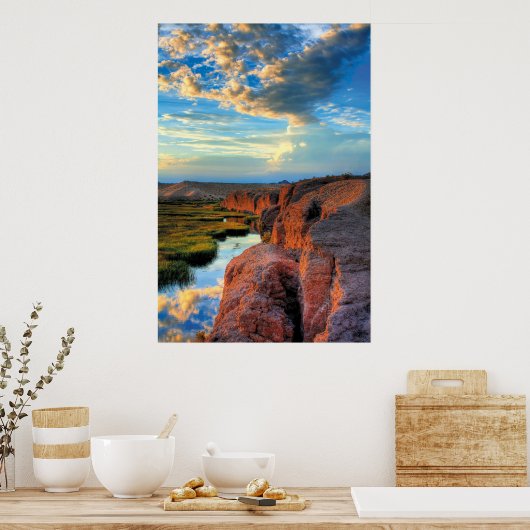 Die Klippen Poster (Küche)