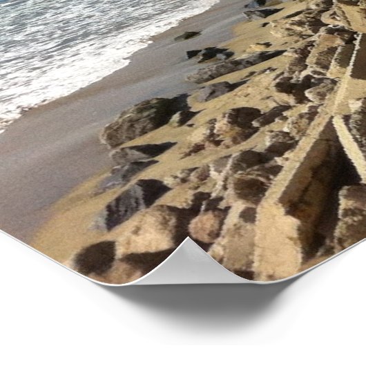 Die Klippen Poster (Ecke)