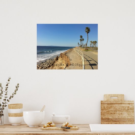 Die Klippen Poster (Küche)