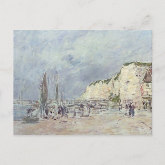 Die Klippen von Dieppe und das "Petit Paris" Postkarte (Vorderseite)