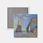 Die Klippen von Etretat Magnet (Vorderseite/Rückseite)
