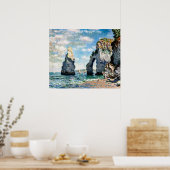 Die Klippen von Étretat Poster (Küche)